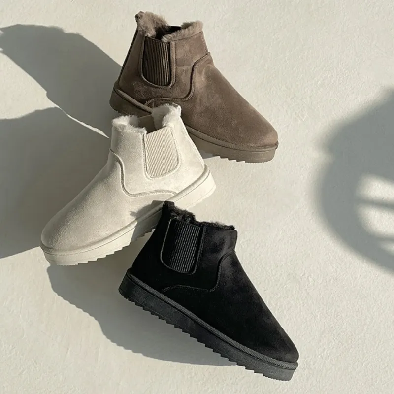 2024 Nuevas botas de diseñador de envío gratis Snow Furry Furry Boots Winter Womens Boots Tobles Trabajo de trabajo Plataforma M