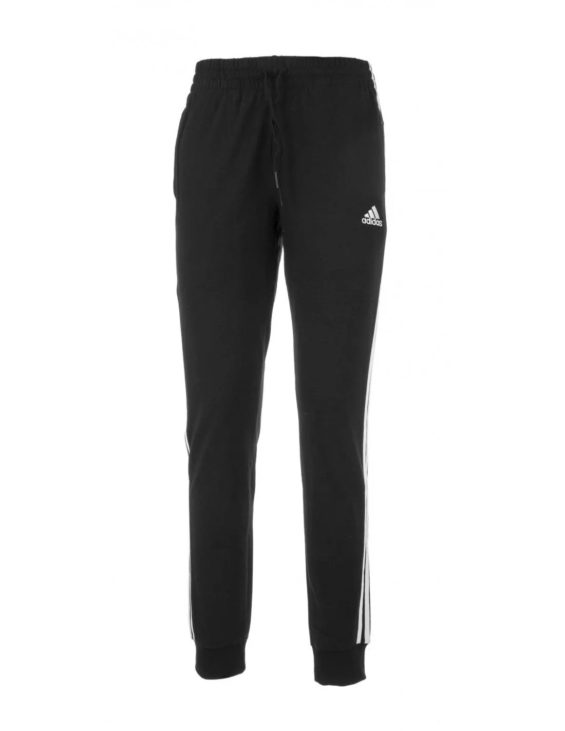 adidas Sportswear - Pantalón negro y blanco 3 Stripes SJ C PT Mujer