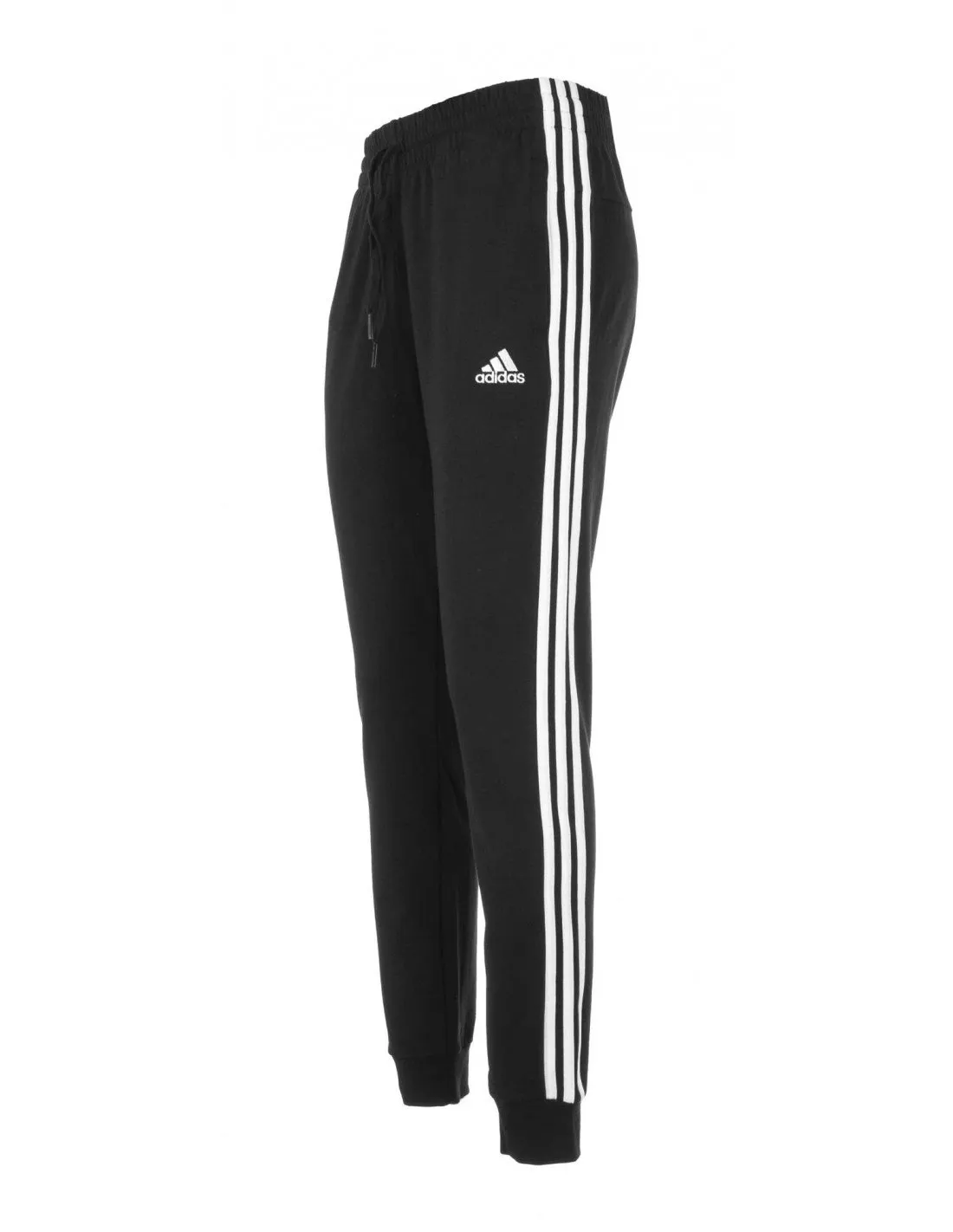 adidas Sportswear - Pantalón negro y blanco 3 Stripes SJ C PT Mujer