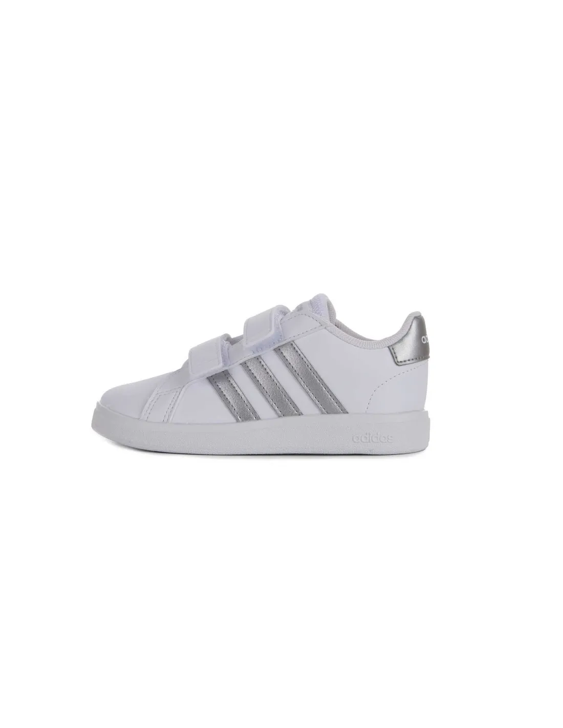 adidas Sportswear - Zapatillas blanco y gris Grand Court 2.0 GW6526 CF I Bebé