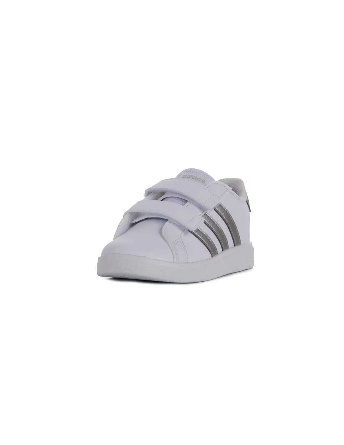 adidas Sportswear - Zapatillas blanco y gris Grand Court 2.0 GW6526 CF I Bebé