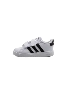 adidas Sportswear - Zapatillas blanco y negro Grand Court 2.0 CF I Bebé