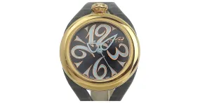 Autre Marque Reloj Gaga Milano Flat 42 6071 Castaño Dorado 