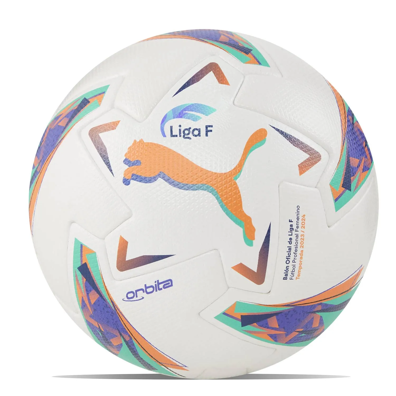 Balón Puma Orbita Liga F 2023 2024 FIFA Quality Pro talla 5