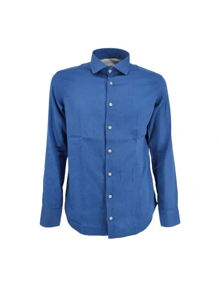 BASTONCINO Camisa Simo Hombre Cobalt Blue