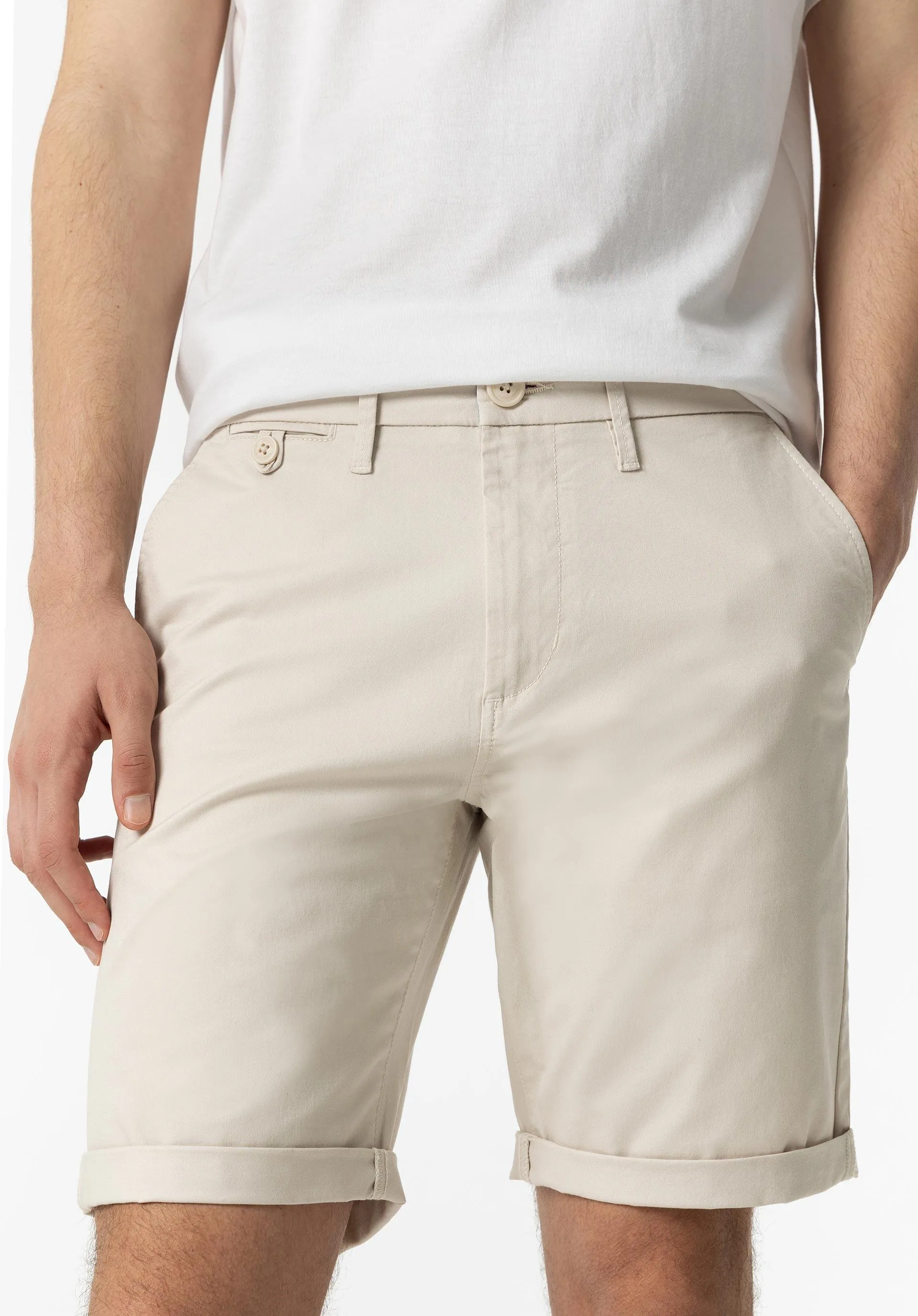 Bermuda TIFFOSI Chino Slim Fit Beige