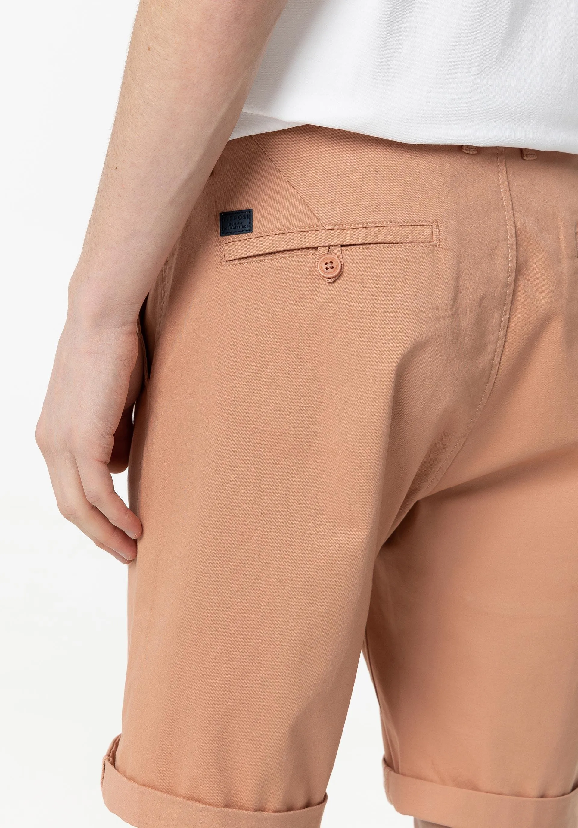 Bermuda TIFFOSI Chino Slim Fit Orange