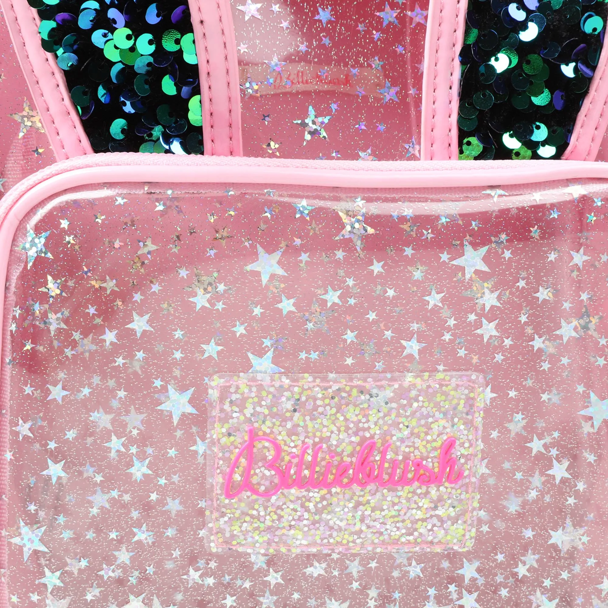 BILLIEBLUSH Mochila con estrellas y orejas