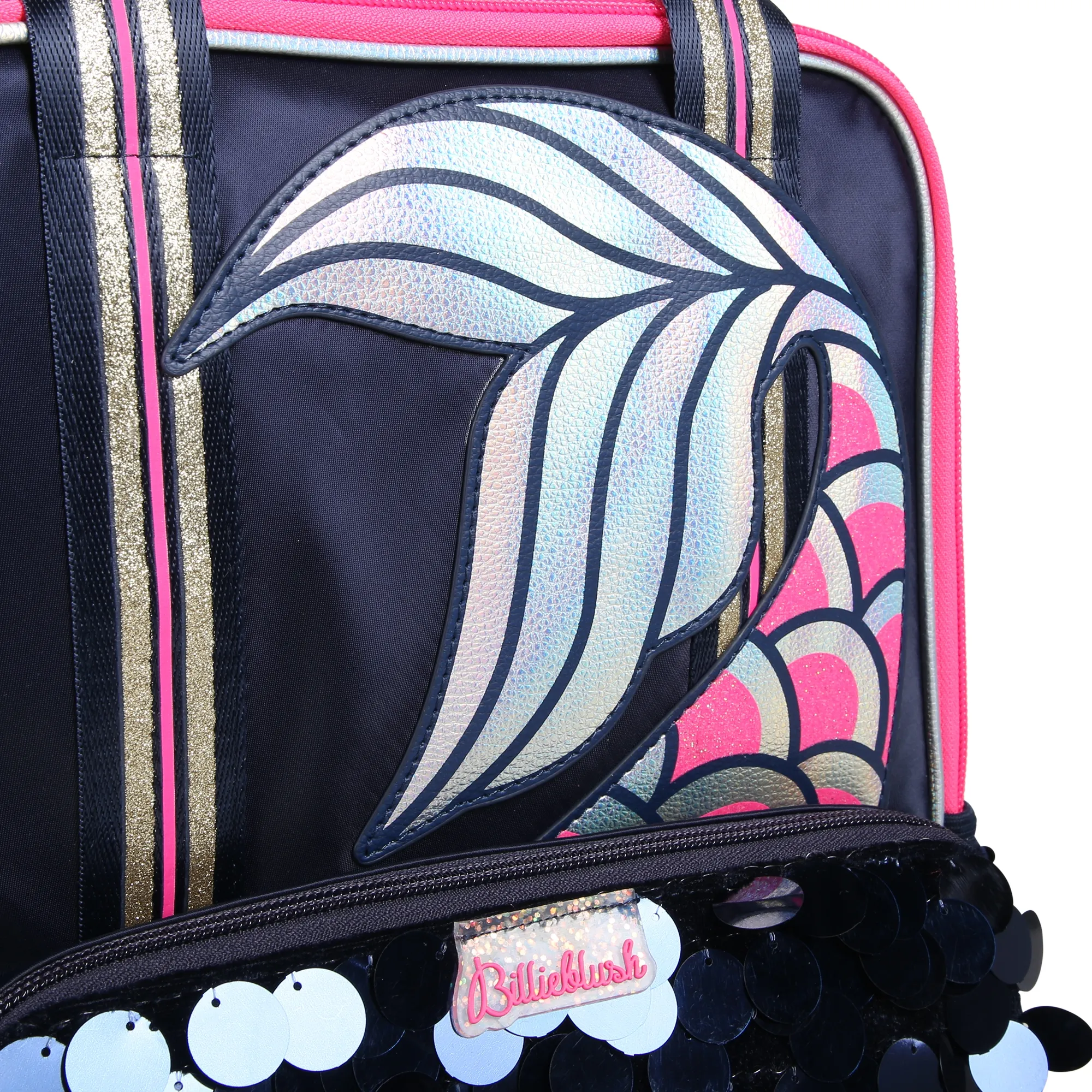 BILLIEBLUSH Mochila sirena con lentejuelas