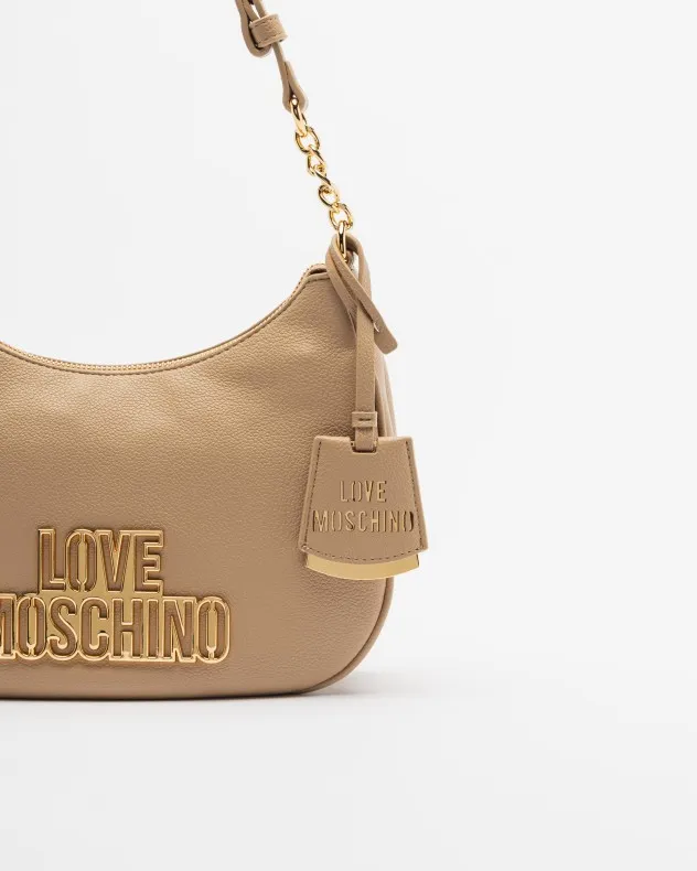 Bolso baguette Love Moschino JC4335PP0L Beige