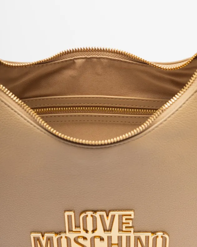 Bolso baguette Love Moschino JC4335PP0L Beige