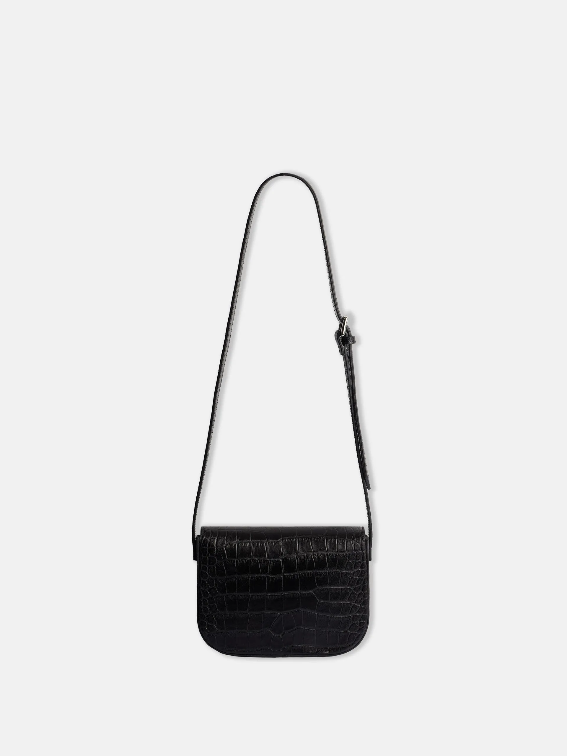 Bolso coco piel negro