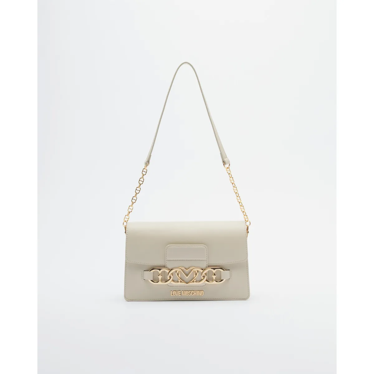 Bolso de hombro Love Moschino JC4040PP1L Beige