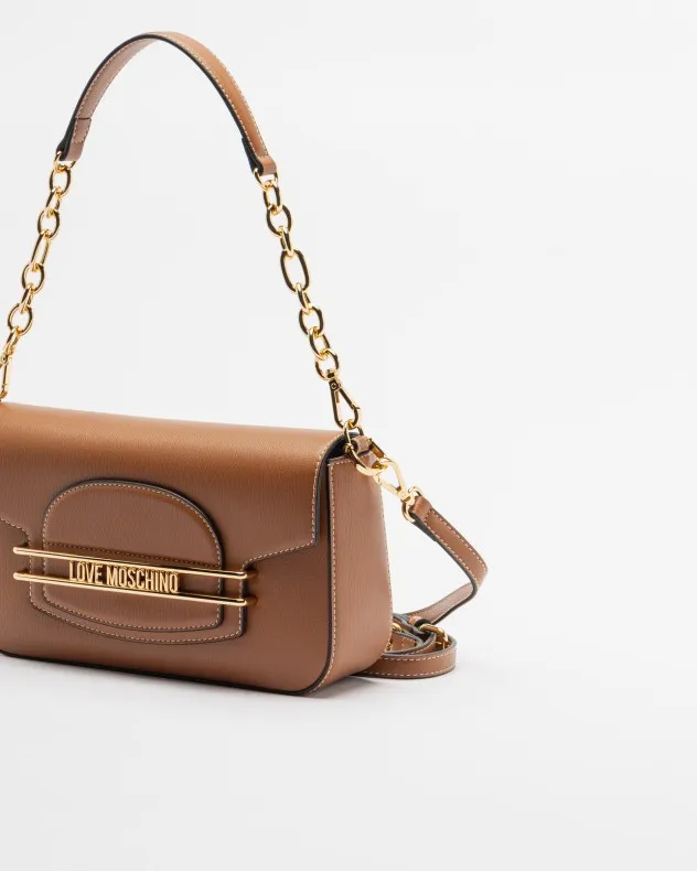 Bolso de hombro Love Moschino JC4345PP0L Camel