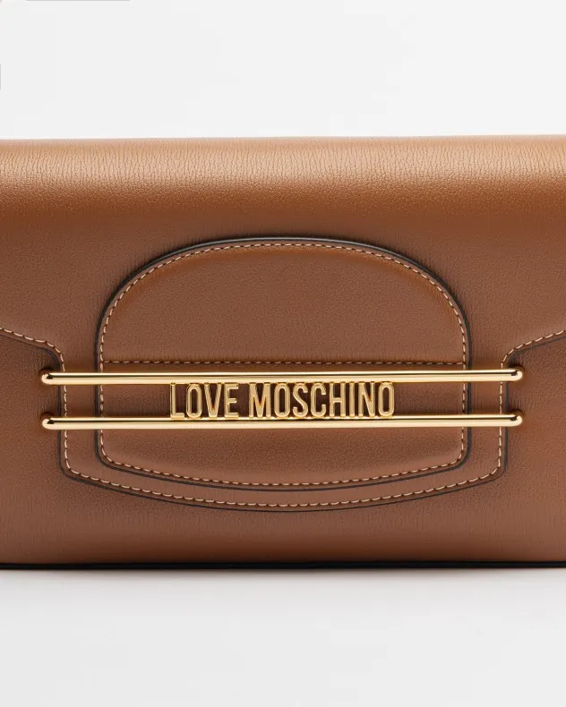 Bolso de hombro Love Moschino JC4345PP0L Camel