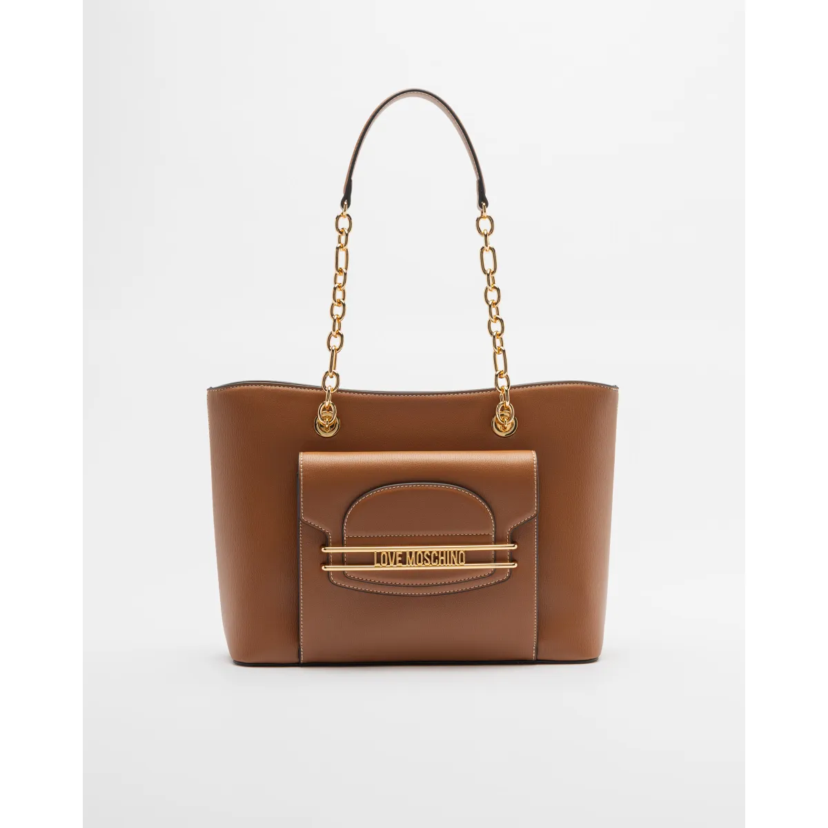 Bolso shopper Love Moschino JC4344PP0L Camel