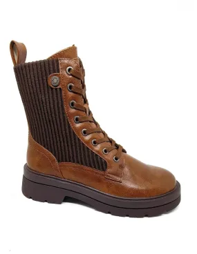 Bota de mujer Refresh en camel 171045