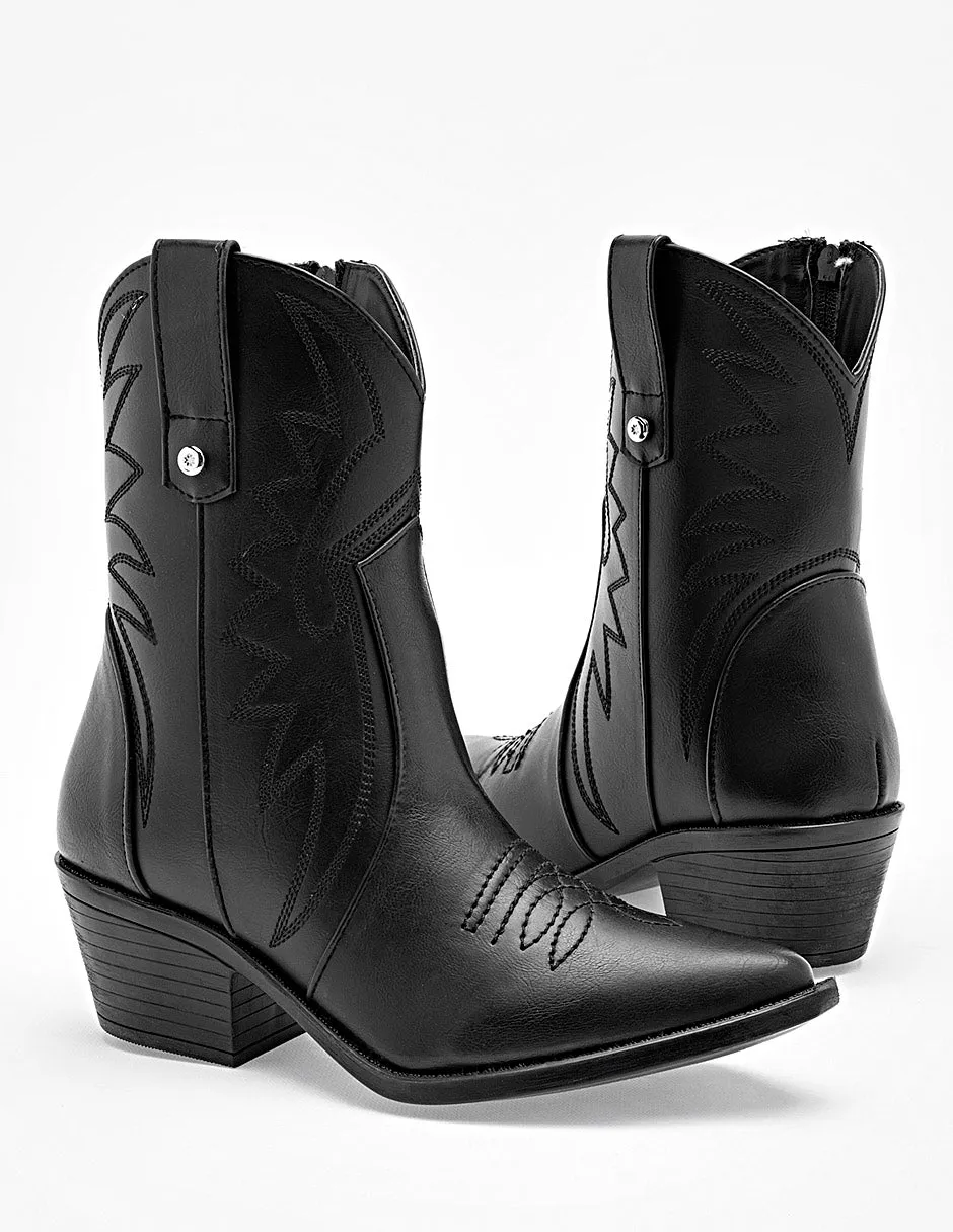 Bota tipo cowboy para mujer cod. 130019