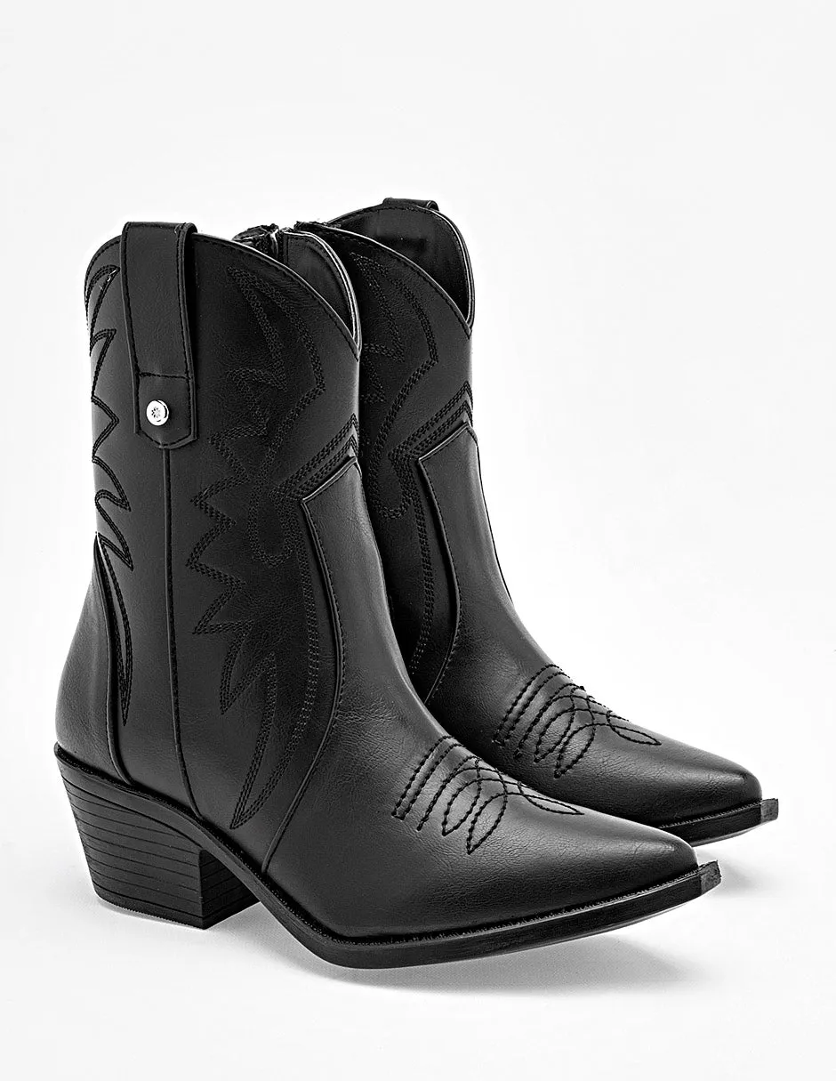 Bota tipo cowboy para mujer cod. 130019