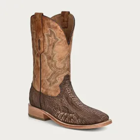 Bota Vaquera Brown / Sand Ostrich