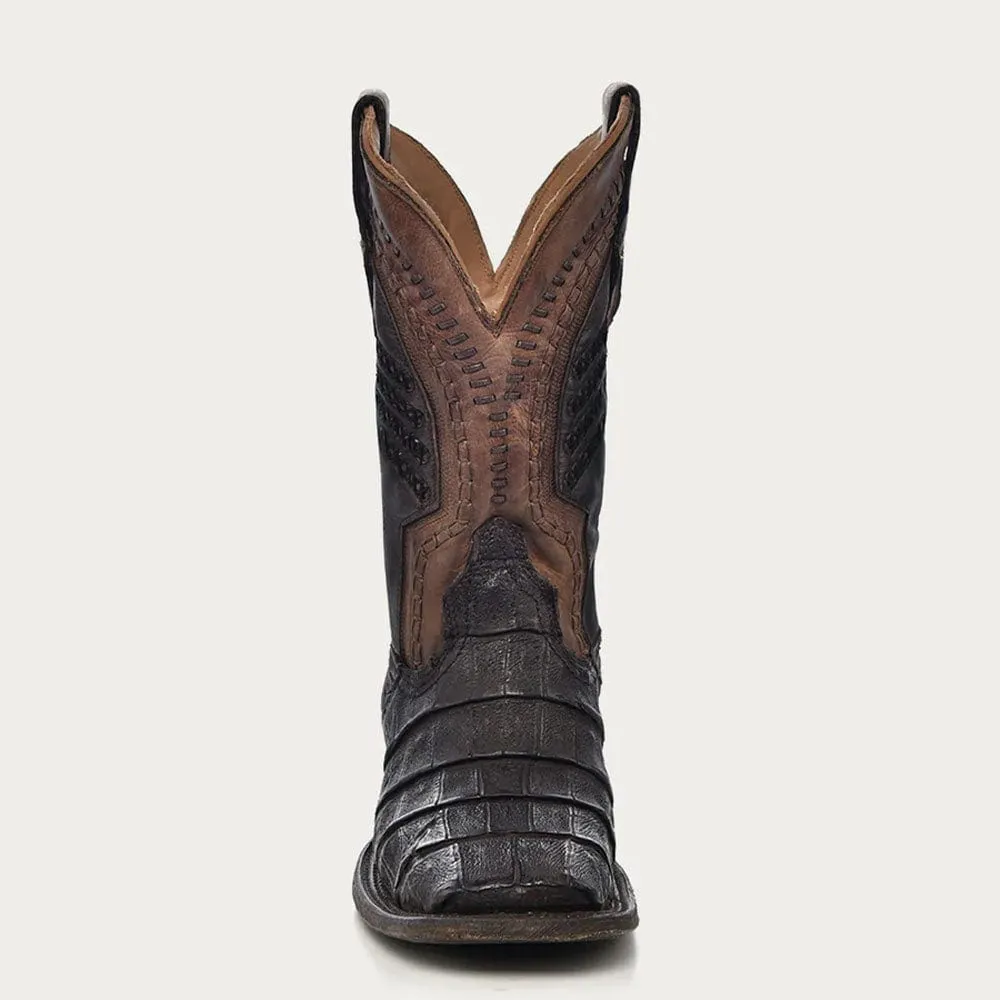 Bota Vaquera Brown Caiman