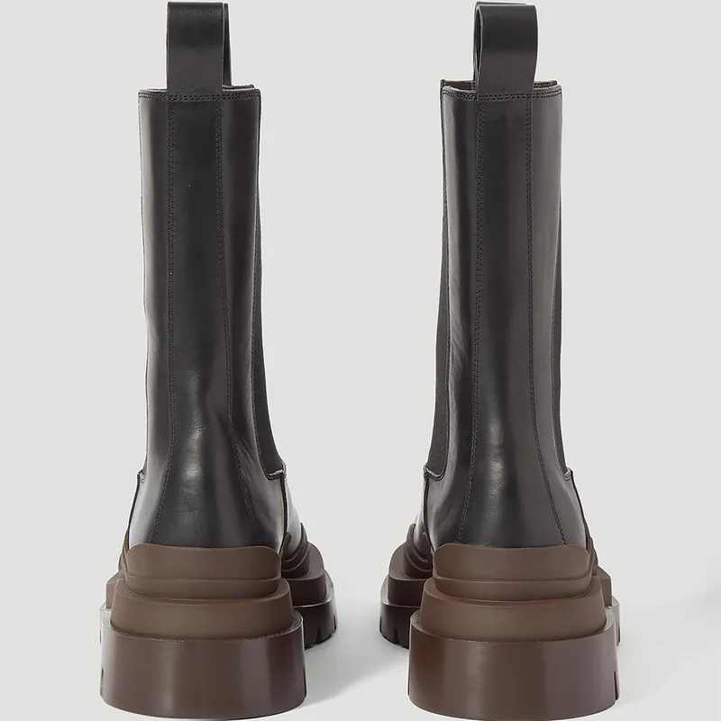 Botas Chimney a la moda, zapatos cortos para mujer, Otoño Invierno 2022, además de botas con plataforma de terciopelo