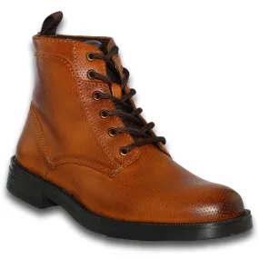 Botas Para Hombre De Moda Estilo 7736Sp7 Marca Speedy Acabado Simipiel Color Miel