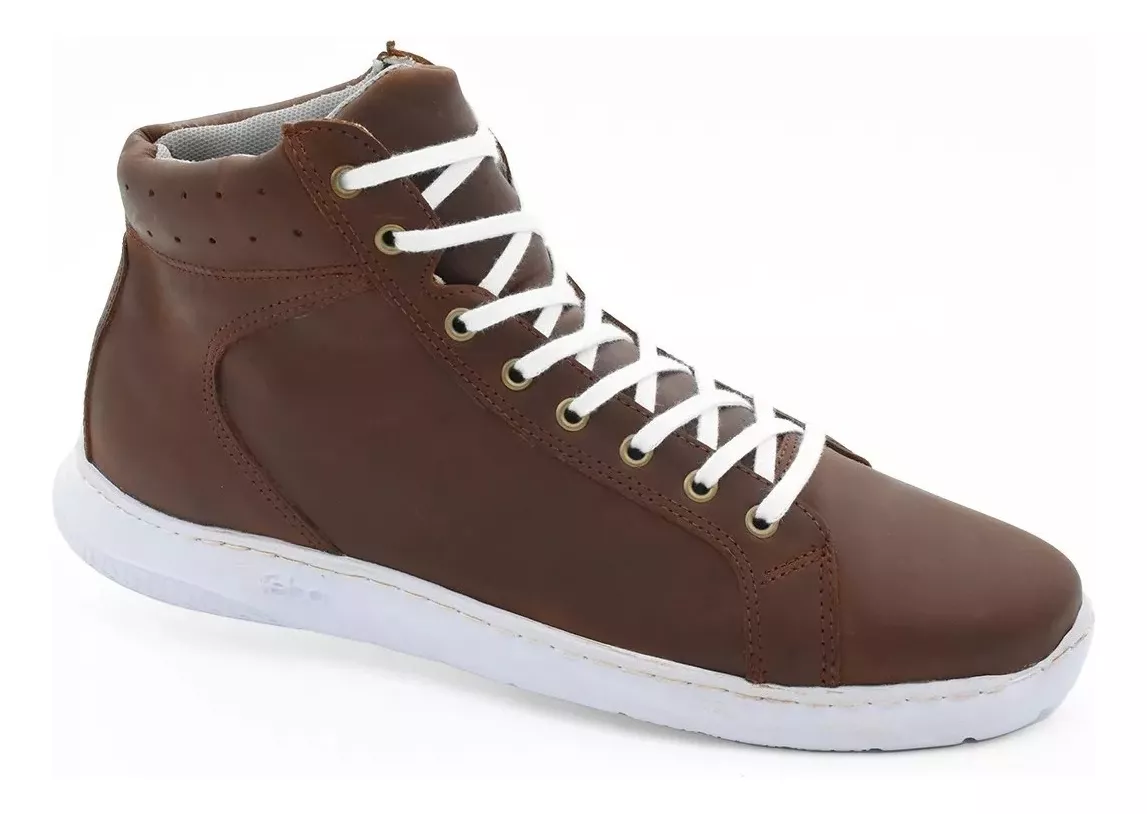 Botita Urbana Cuero Hombre 46-50 Talle Especial Free Comfort 275 