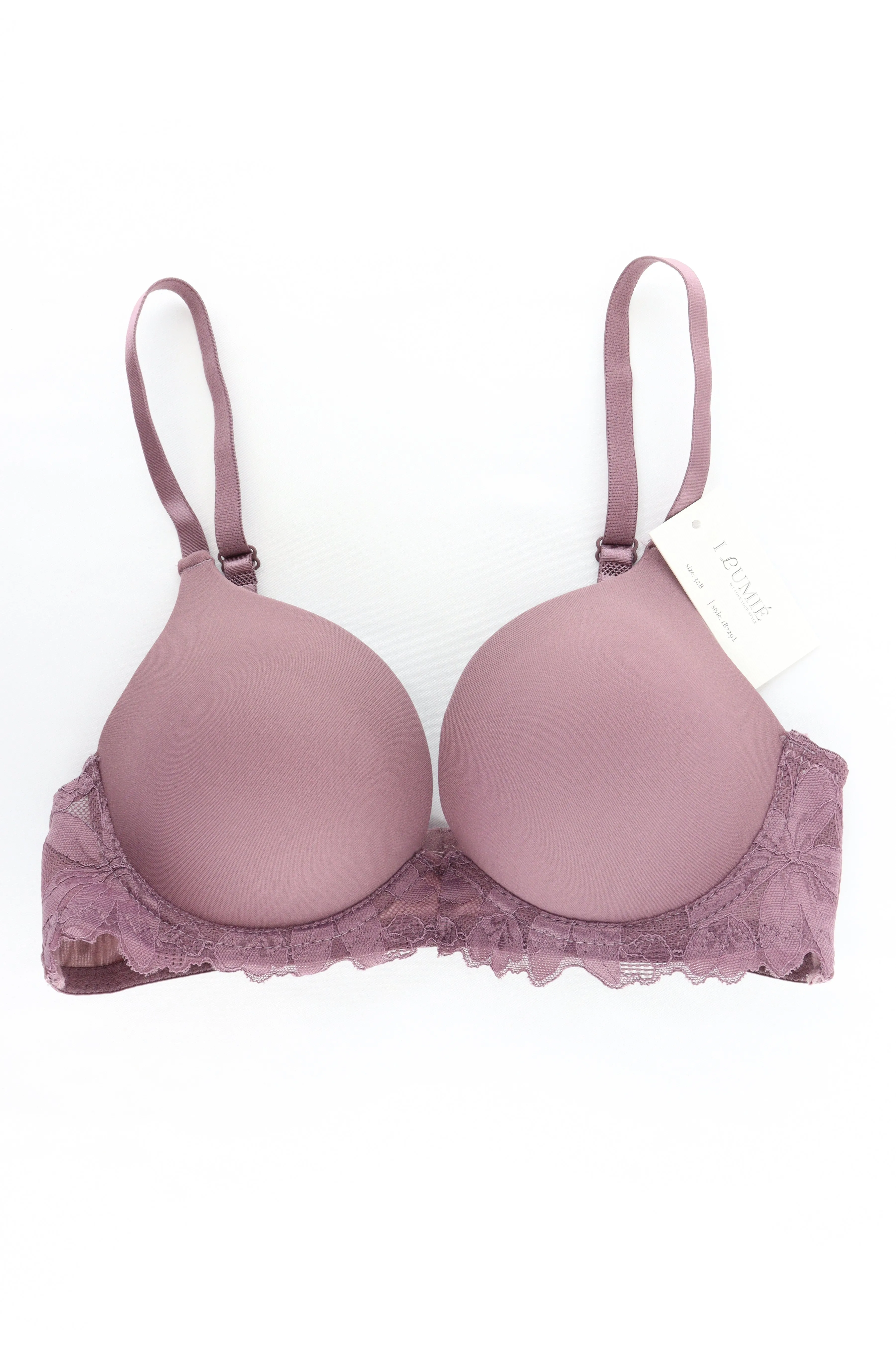 BRA PUSH-UP Y DETALLE ENCAJE IB7291