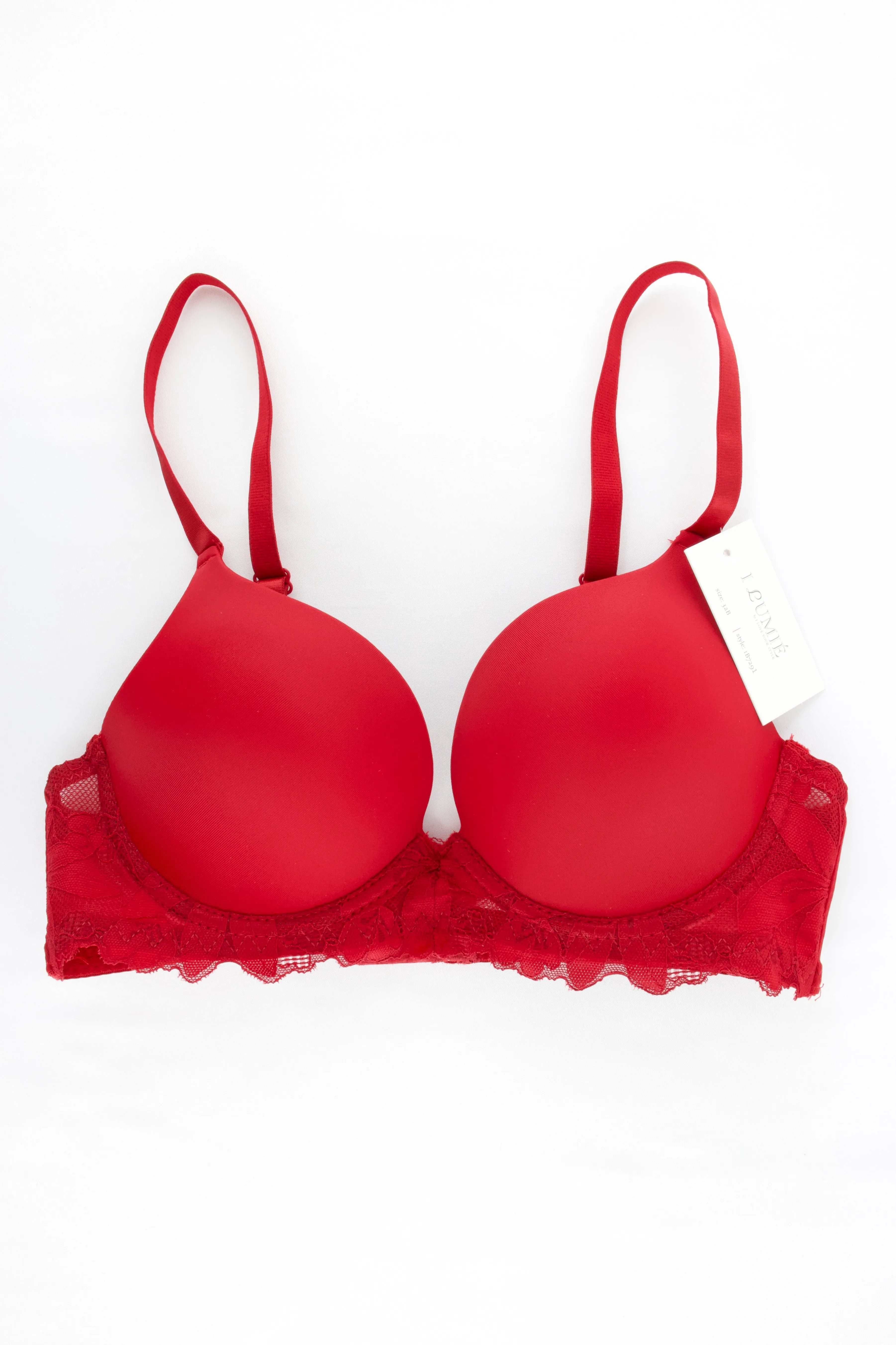 BRA PUSH-UP Y DETALLE ENCAJE IB7291