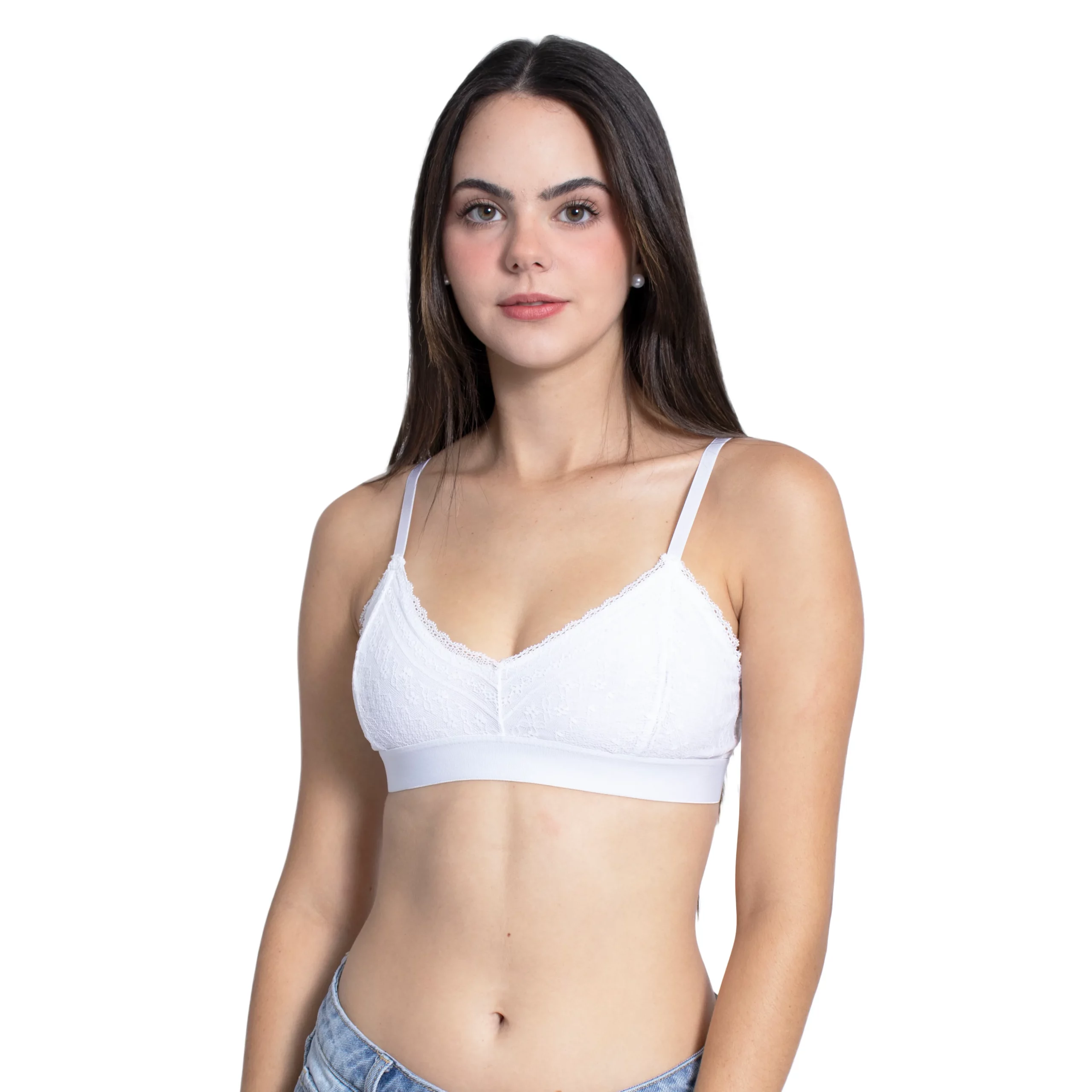 Bralette con encaje