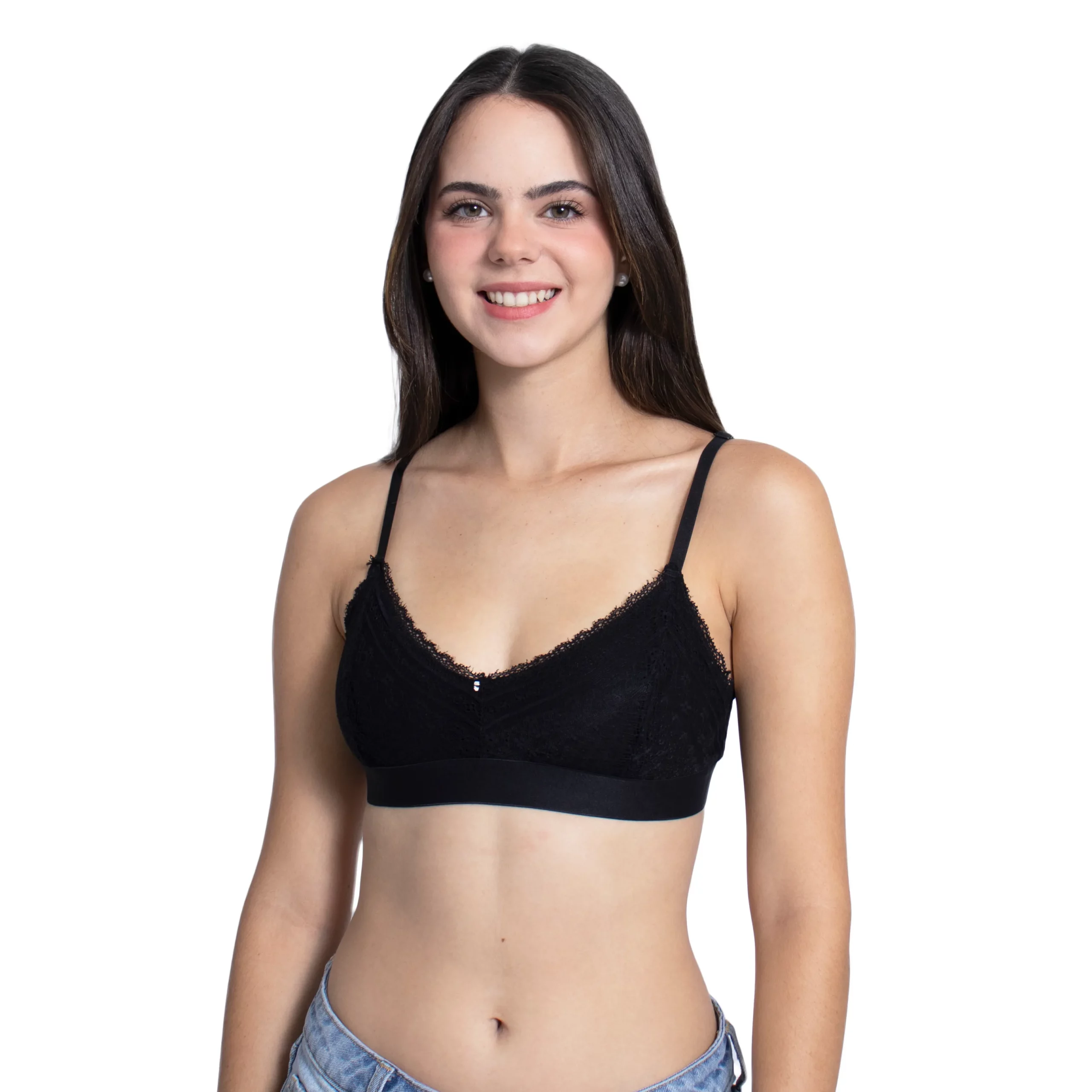 Bralette con encaje