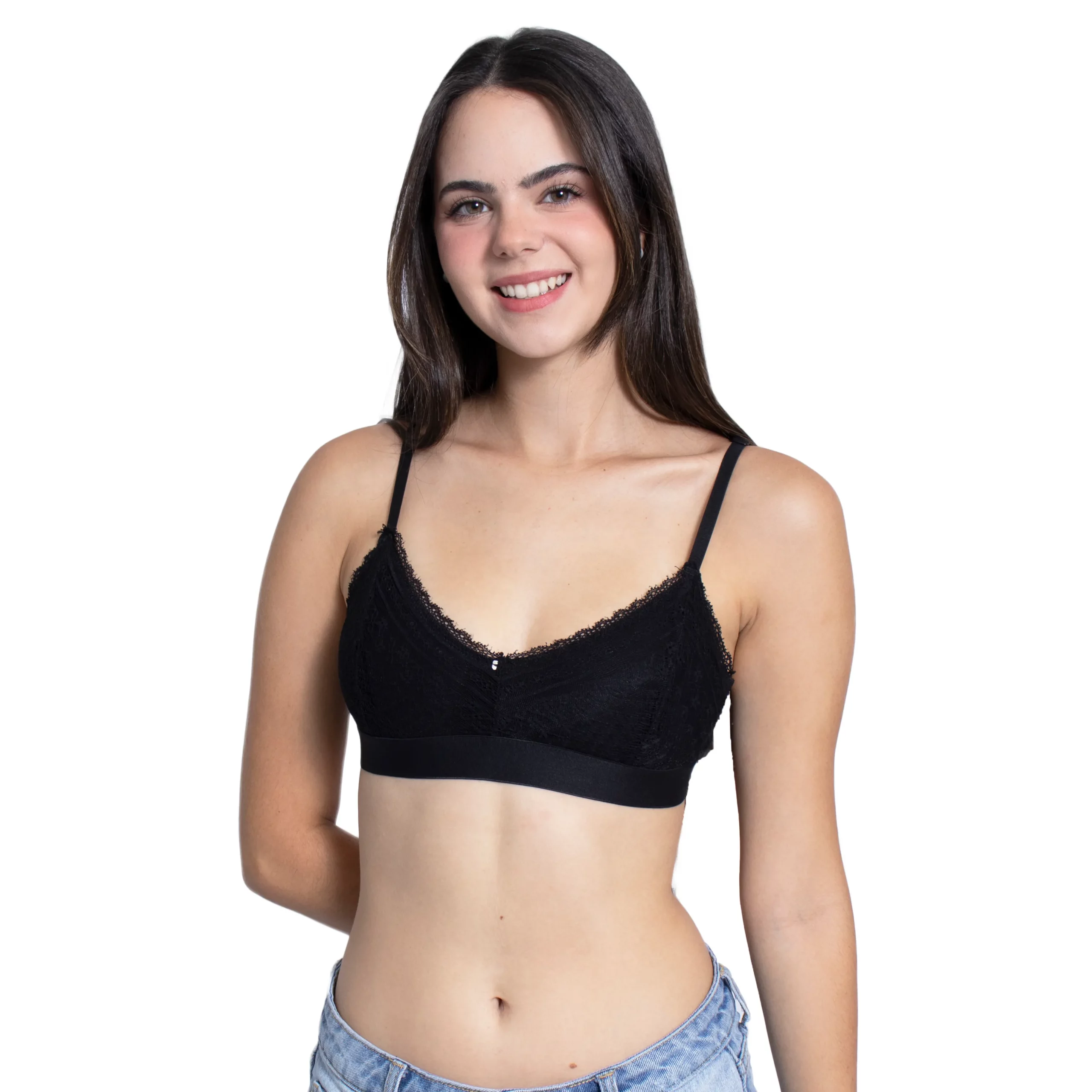 Bralette con encaje