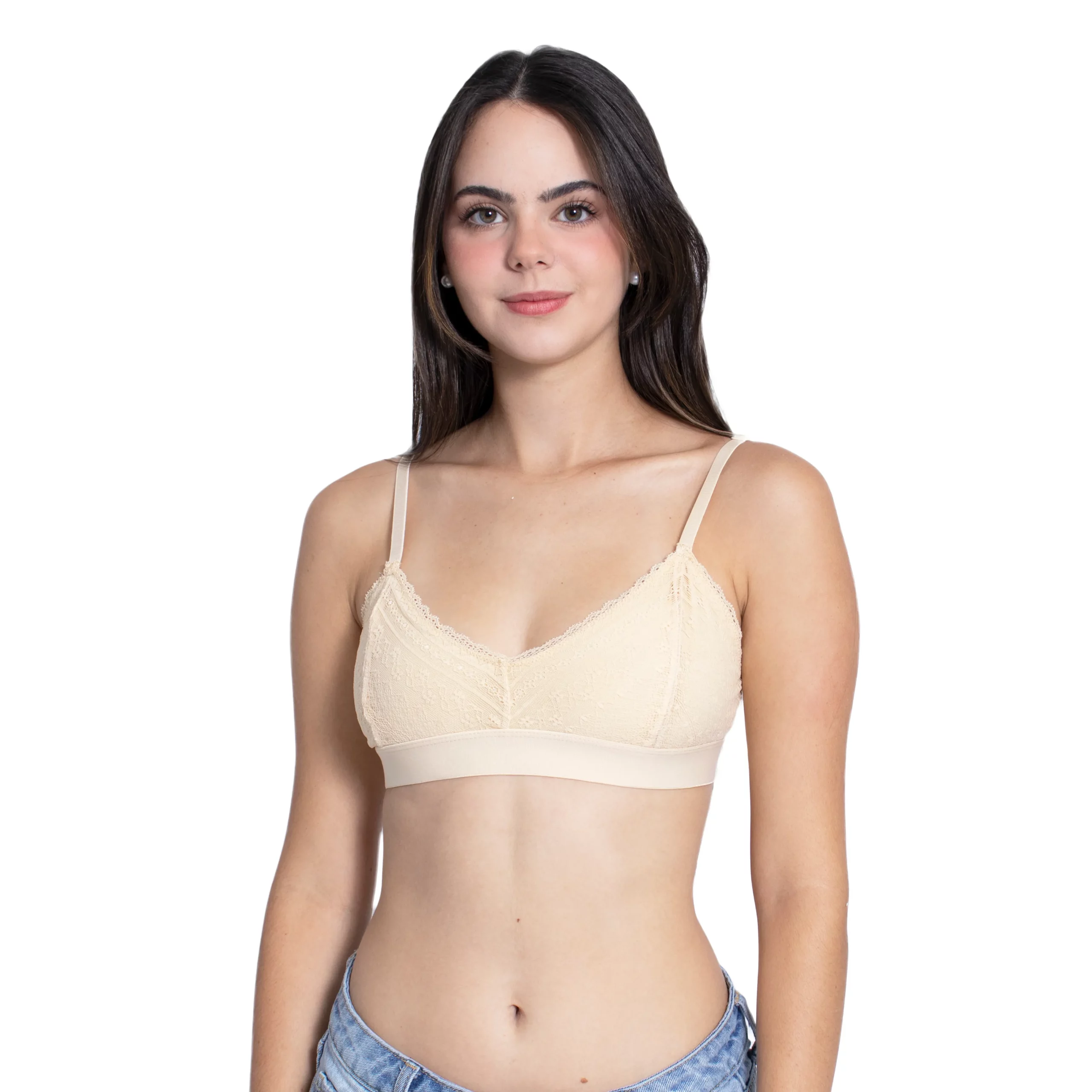 Bralette con encaje