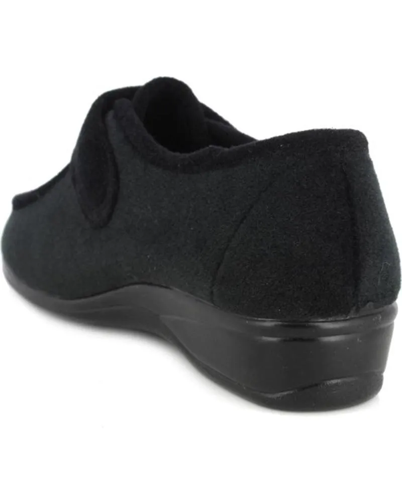 Calzado de casa de Mujer  PANTUFLAS DOCTOR CUTILLAS LAREDO 784 NEGRO