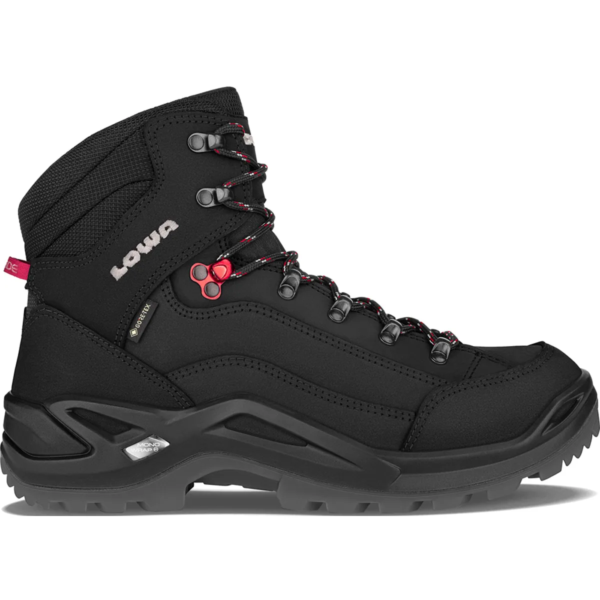 Calzado Trekking Hombre Renegade Gtx Mid Lowa Negro