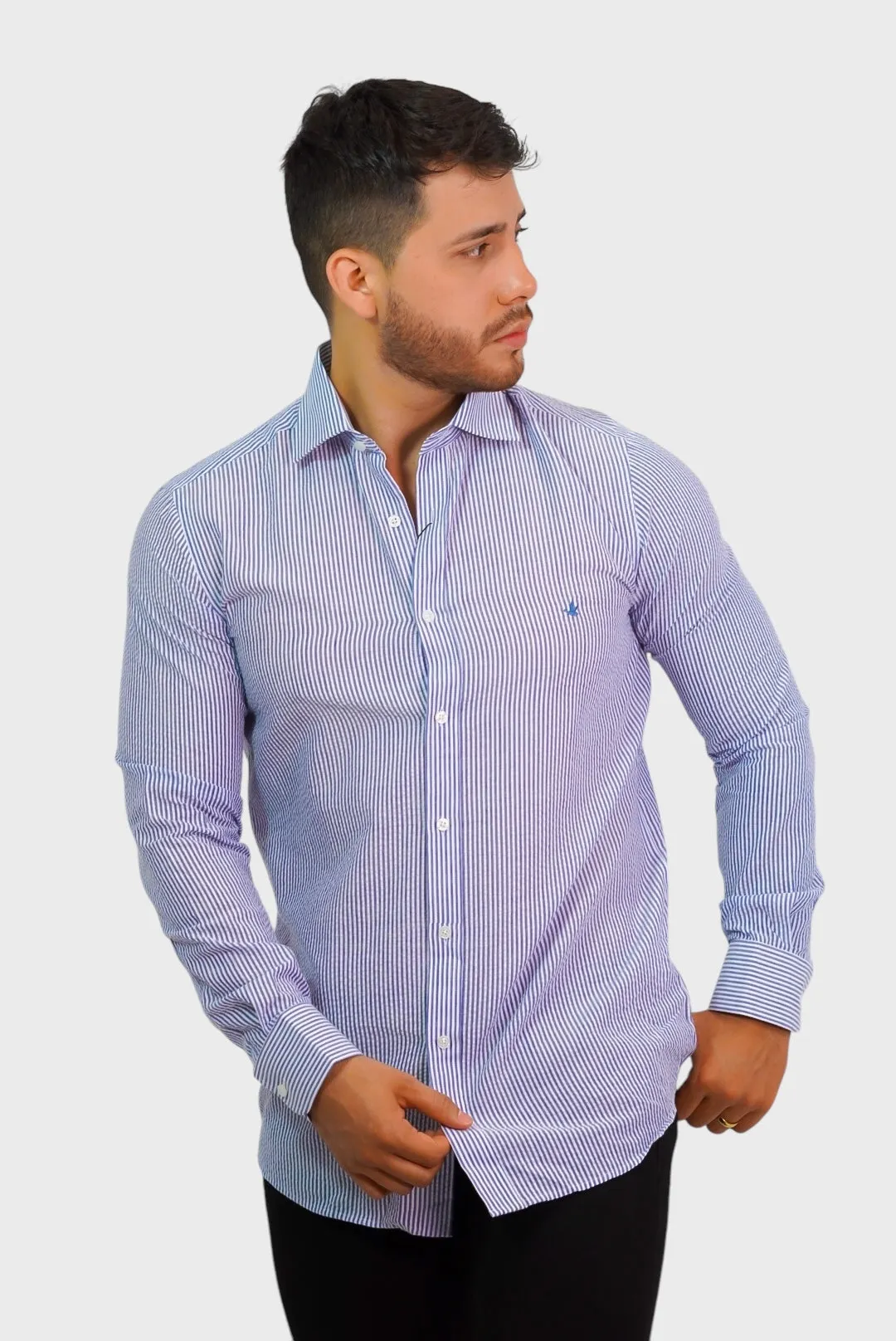 Camisa Brooksfield Blue