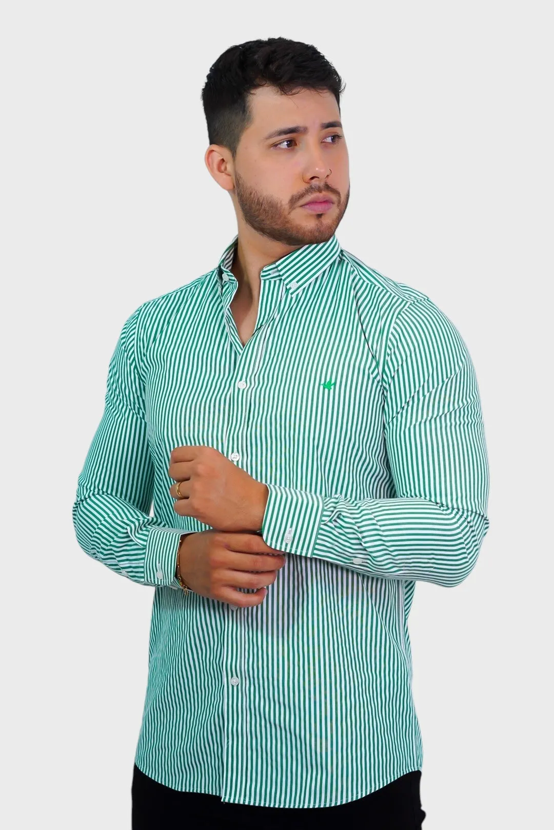 Camisa Brooksfield Green