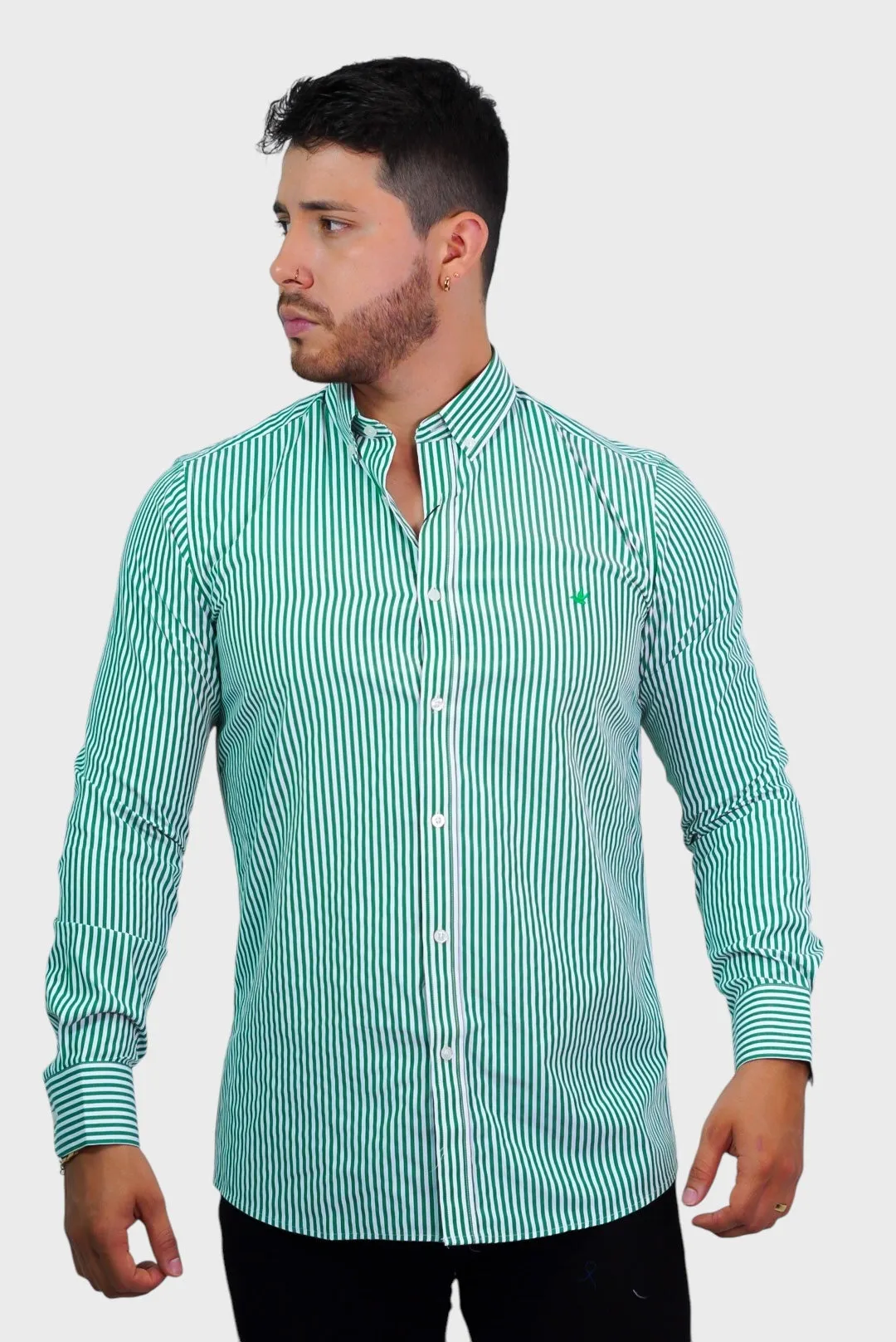 Camisa Brooksfield Green