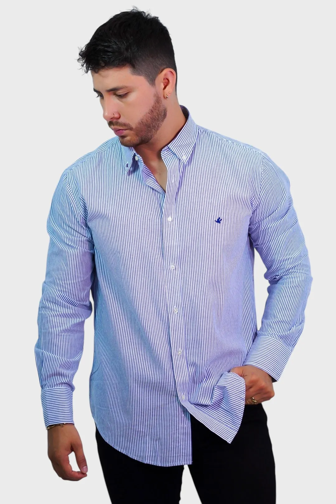 Camisa Brooksfield Navy