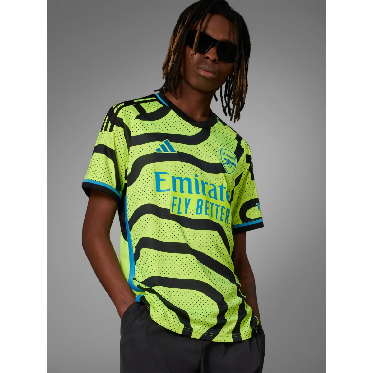 Camiseta Adidas Equipación Alternativa Arsenal F. C. 23/24