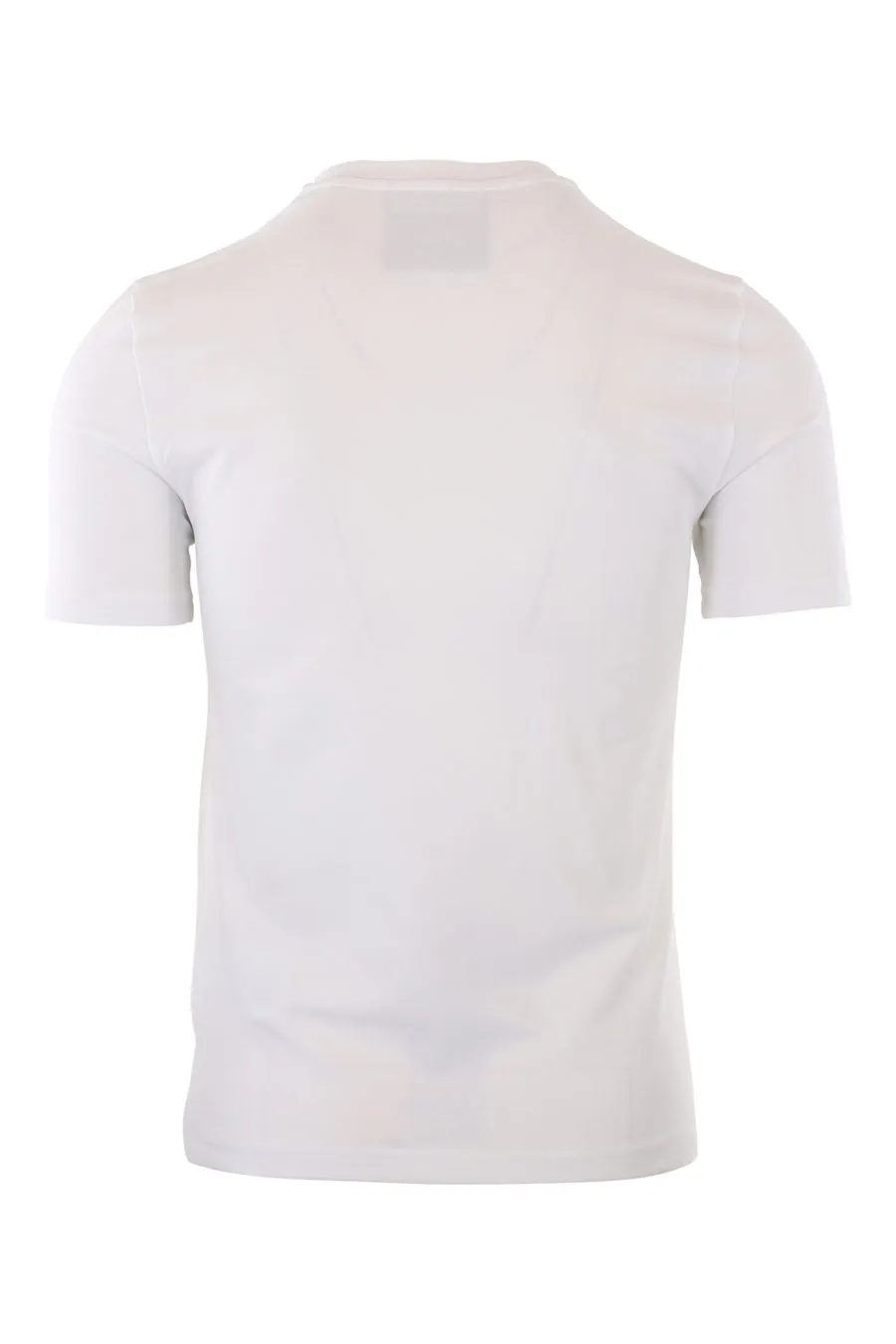 Camiseta blanca con logo milano 