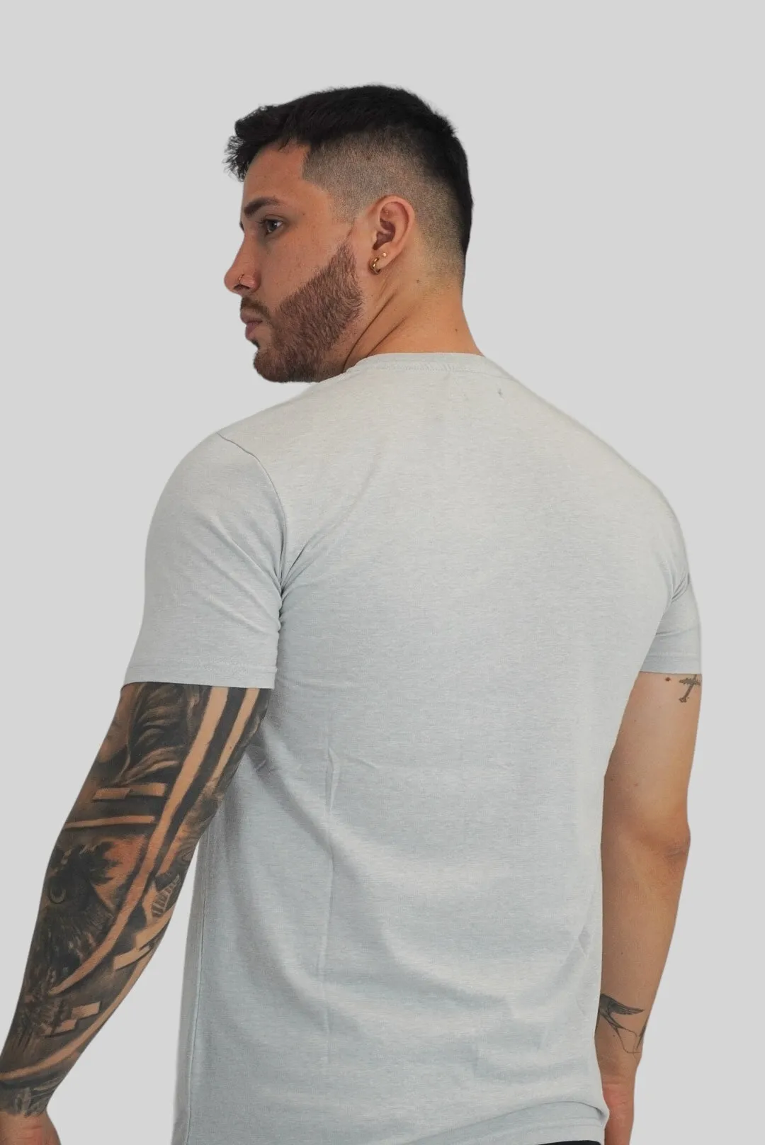 Camiseta Brooksfield Lt Grey