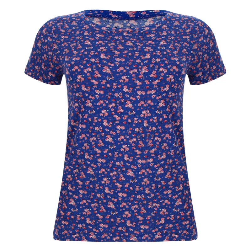 Camiseta Estampada Floral