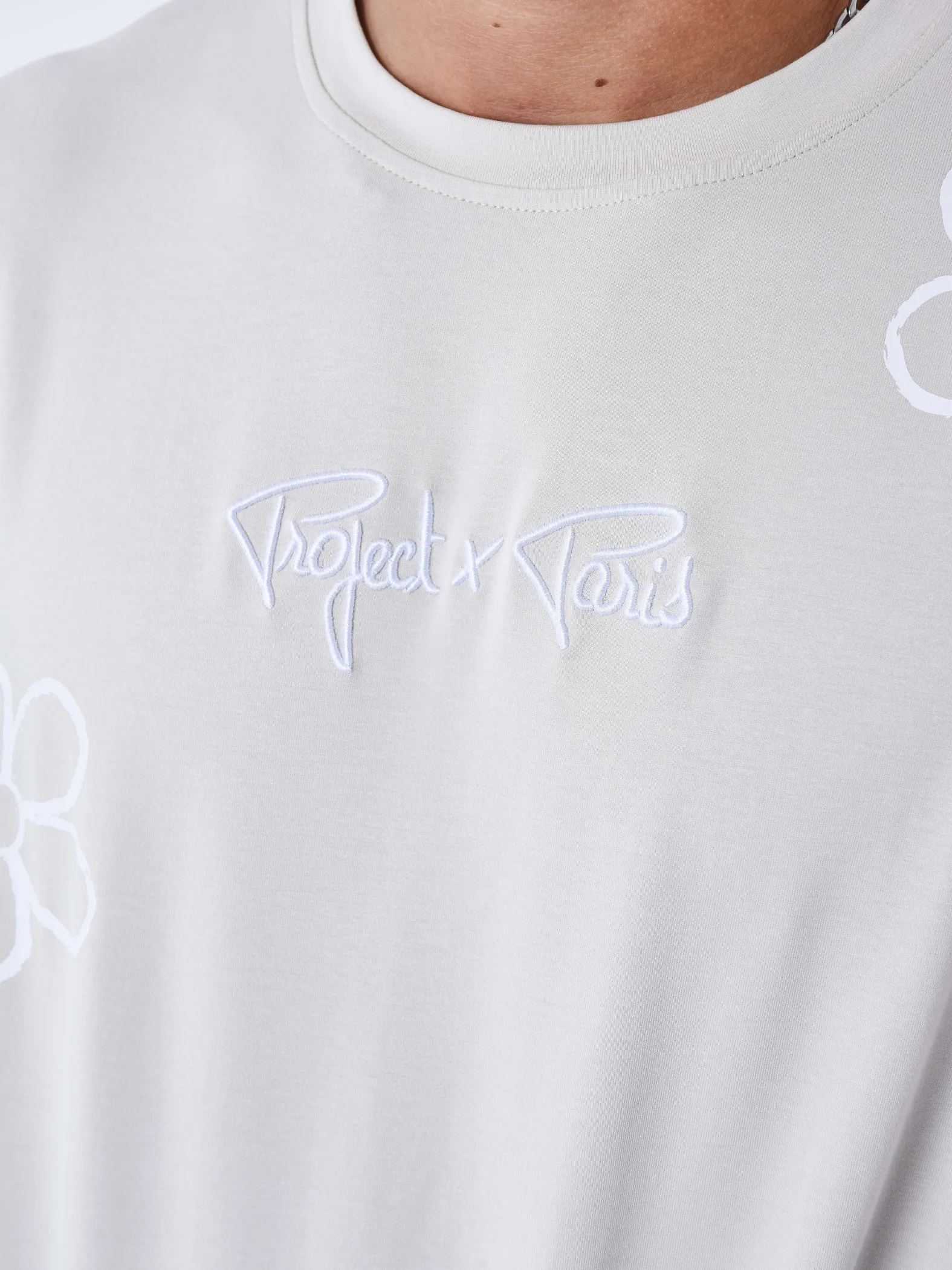 Camiseta floral integral