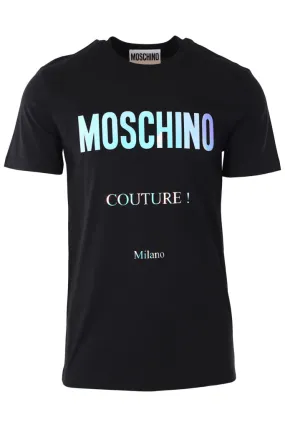 Camiseta negra con logo milano fantasy