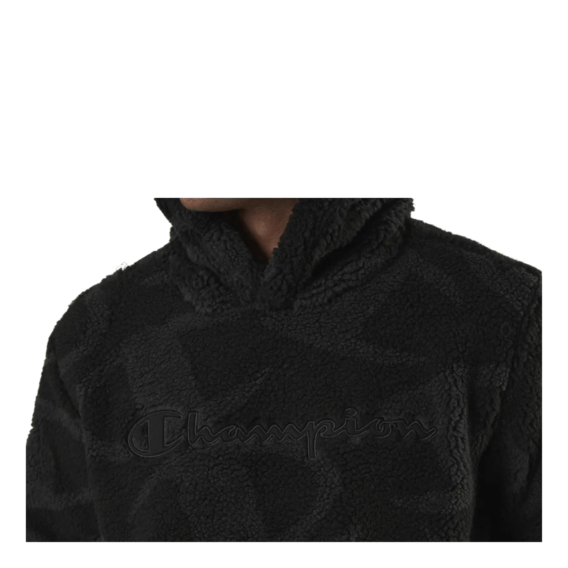 Champion Hooded Top Black