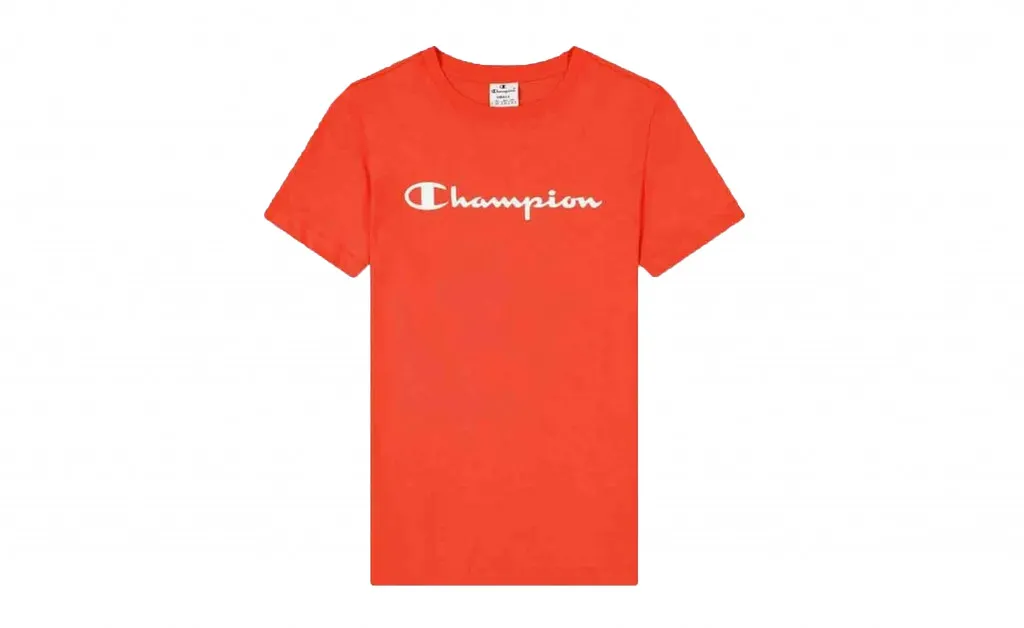 CHAMPION LOGO COTTON JERSEY