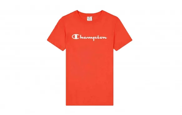 CHAMPION LOGO COTTON JERSEY