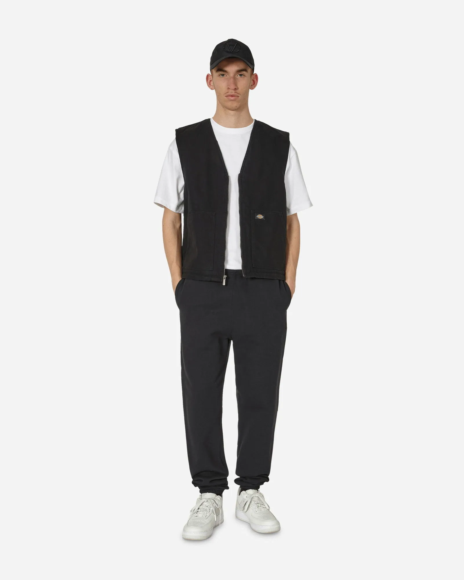 Champion Made in US Elastic Cuff Pants Black